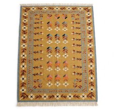 Tappeto Kilim Dhurrie annodato