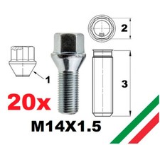 Kit bulloni fiat scudo - 20,