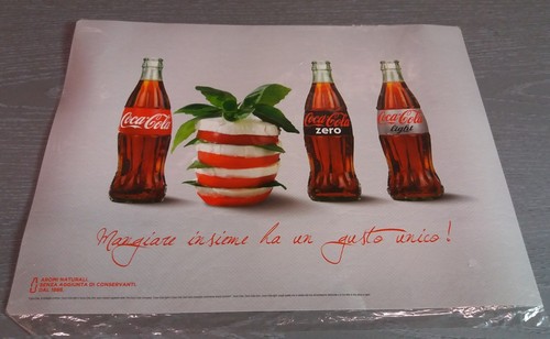Coca cola tovaglietta - coca,