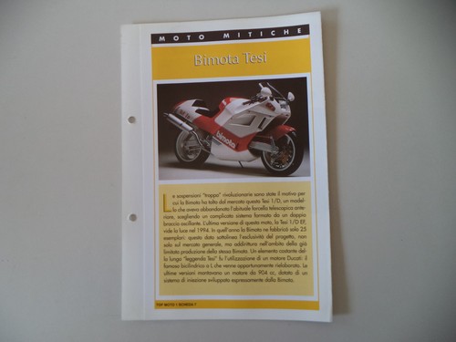 Scheda top moto bimota - top,