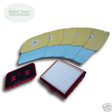 Set adatto per Lux 1 D 820 Classic + Royal, filtro Hepa, filtro al carbonio, sacchetto