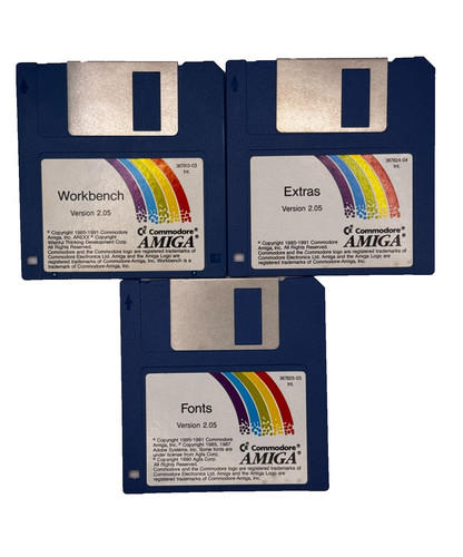 Assortimento floppy disk amiga - assortimento,