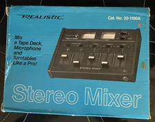 1980s Realistic Stereo Mixer