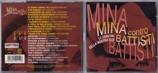 CD MINA contro BATTISTI - Compilation in Condizioni come nuovo