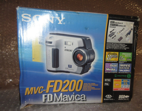 Sony mavica mvc fd200 - mavica, mvc-fd200