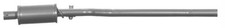 SILENZIATORE CENTRALE VW GOLF