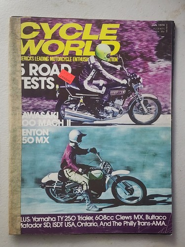 Cycle world january - january, 1974