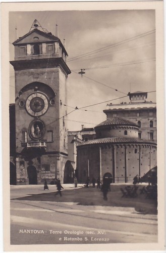 Mantova torre orologio e - -,