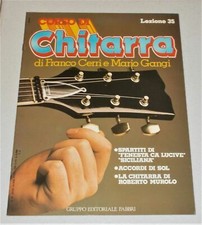 CORSO DI CHITARRA Cerri Gangi FASCICOLO 35 Roberto MUROLO spartito SICILIANA