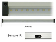 Barra Led sottopensile con sensore ideale per ante armadio mobili luce sportello