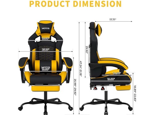 Sedia gaming con - da,