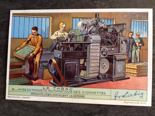 Chromo liebig serie tabac - liebig, le
