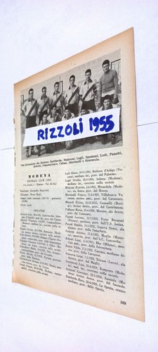 Modena monza pagina almanacco - monza,