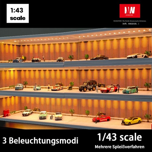 Diorama modello garage - 1/43/64,