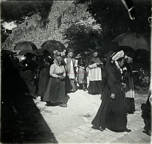 Francia processione religiosa - francia,