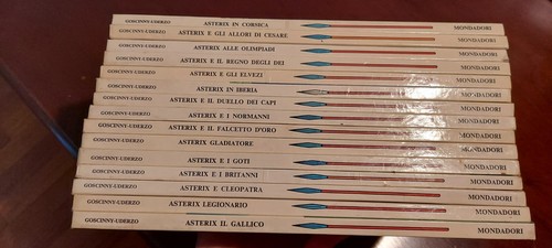 Asterix fumetti cartonati anni - asterix,