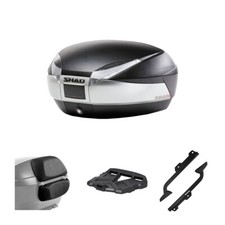 Kit SHAD bauletto SH48 TITANIO + telaio QJMOTOR SRK 700 2022-2024