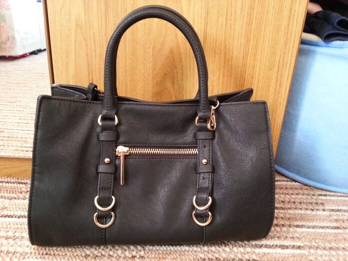 Zara mini borsa shopper nera - shopper,