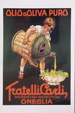 Cartolina Olio Oliva Fratelli