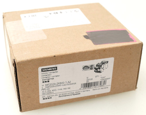 Siemens sirius contattore 3rt2 - siemens,