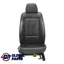 BMW E87 LCI Sedile Anteriore Destro Interno Pelle Boston Nero