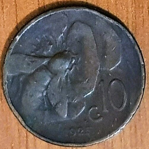 Italia moneta centesimi - da, 10