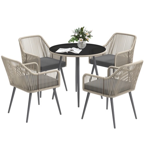 Outsunny set giardino pz - set,