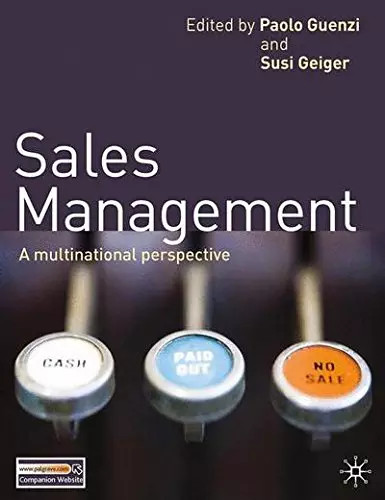 Sales management a - sales,