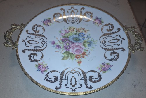 Vassoio limoges decorato - vassoio, a