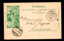 Svizzera 22.8.1900 -UPU 5 Rp