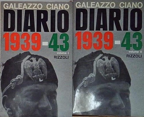 Ciano galeazzo diario 1939 - ciano, 1939-43