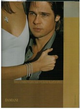  PUBBLICITA' ORIGINALE del 2000-GIOIELLI"DAMIANI" BY BRAD PITT