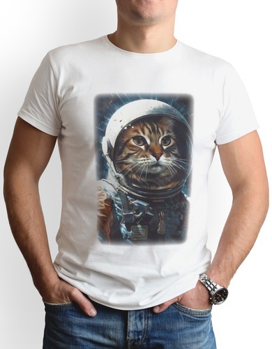 Shirt gatto astronauta - gatto,