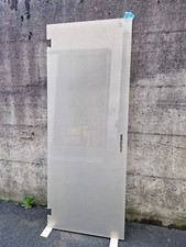 PORTA IN VETRO 5+5 EXTRACHIARO TEMPERATO CON TESSUTO/INSERTO 89x230cm