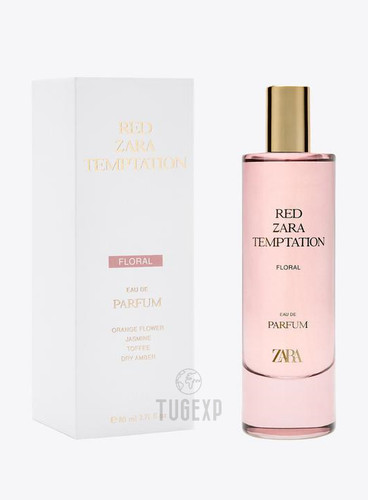 Zara red temptation floral - zara, 80