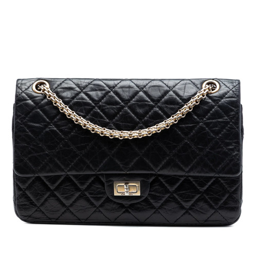 Chanel matelassé vieilli cuir - matelassé,