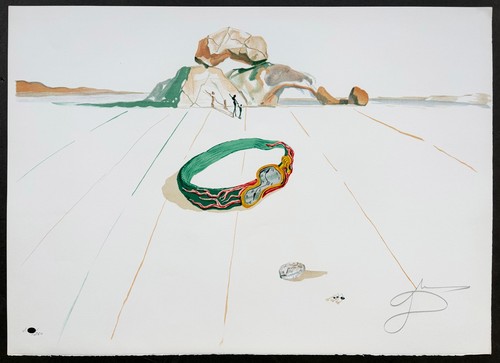 Salvador dali litografia - dali.,