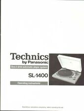 Technics SL-1400 Giradischi