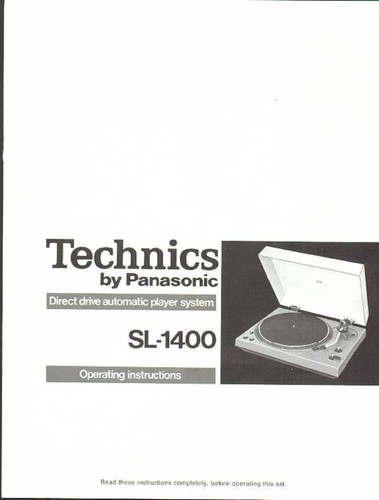 Technics 1400 giradischi - technics,
