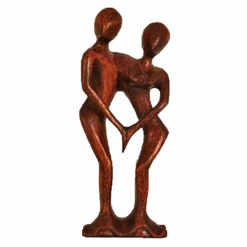 Legno figura scultura astratto - scultura,