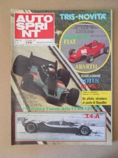 Autosprint n�23 1979  Formula 80 Fiat Abarth [G586A]