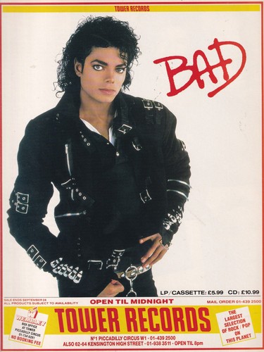 Michael jackson bad - jackson, mini