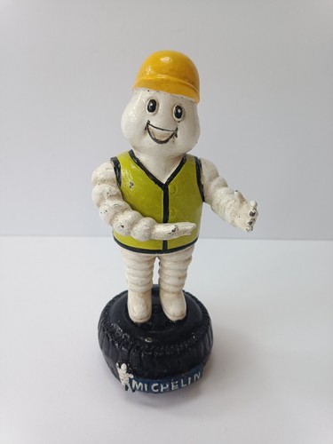 Michelin man with helmet - man, cast
