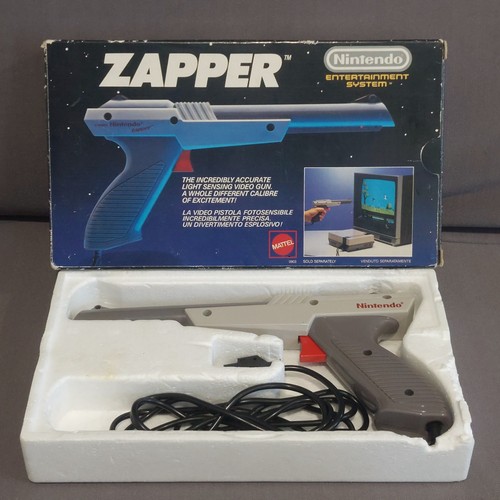 Pistola nintendo zapper nes - zapper, in