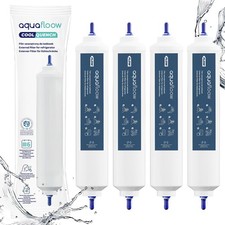 4 filtri acqua per frigorifero Samsung Side By Side Whirpool DA29-10105J HAFEX