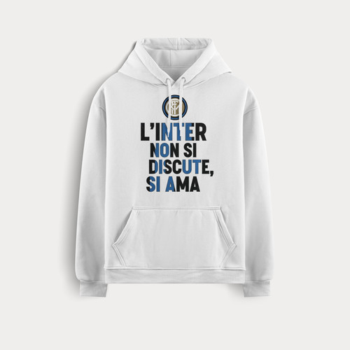 Inter felpa calcio cappuccio - inter,