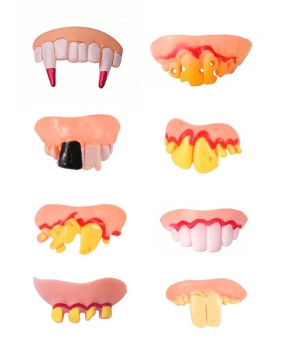 Set dentiere denti finti - denti,