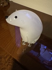 Scultura orso polare vintage