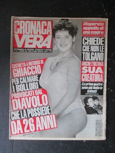 Cronaca vera 745 1986 rivista - cronaca,