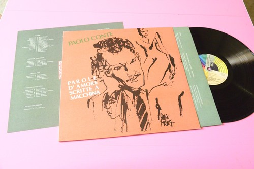 Paolo conte parole - paolo, lp
